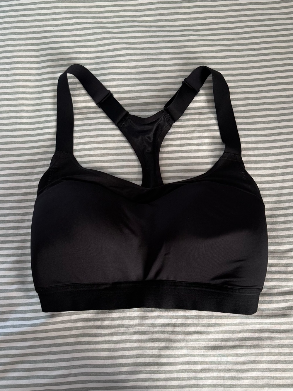 Brooks Black Dare Racerback High-Support Sports Bra